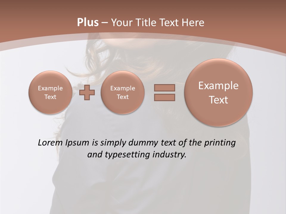 Professional Y Lady PowerPoint Template