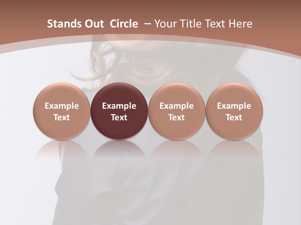 Professional Y Lady PowerPoint Template