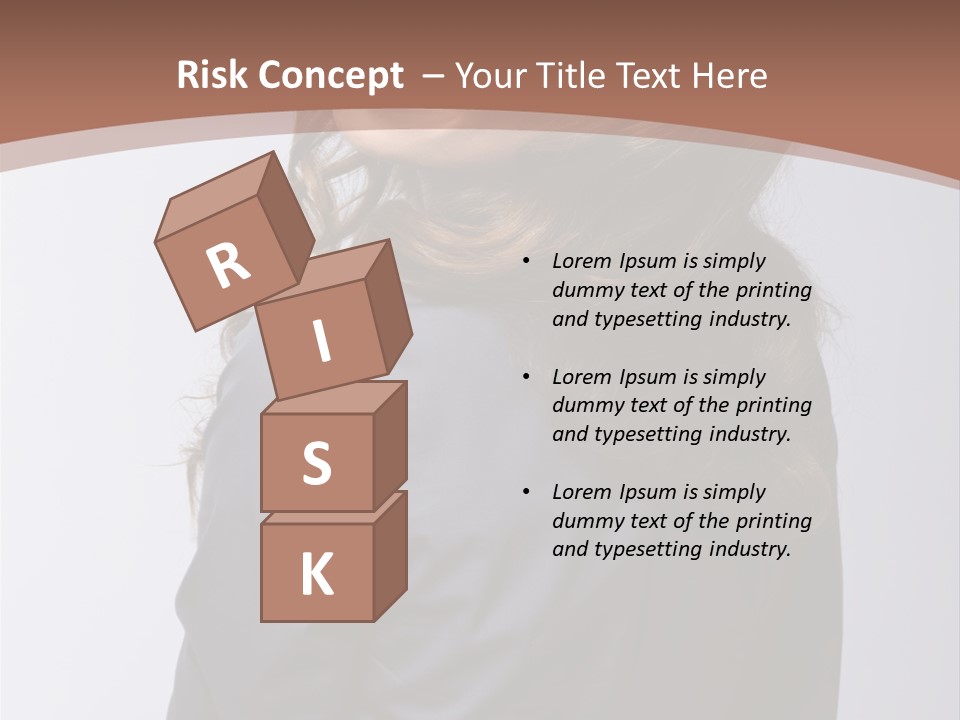 Professional Y Lady PowerPoint Template