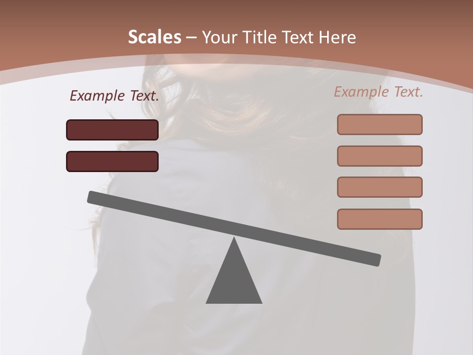 Professional Y Lady PowerPoint Template