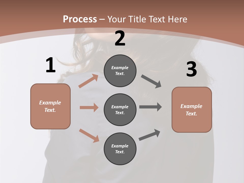 Professional Y Lady PowerPoint Template