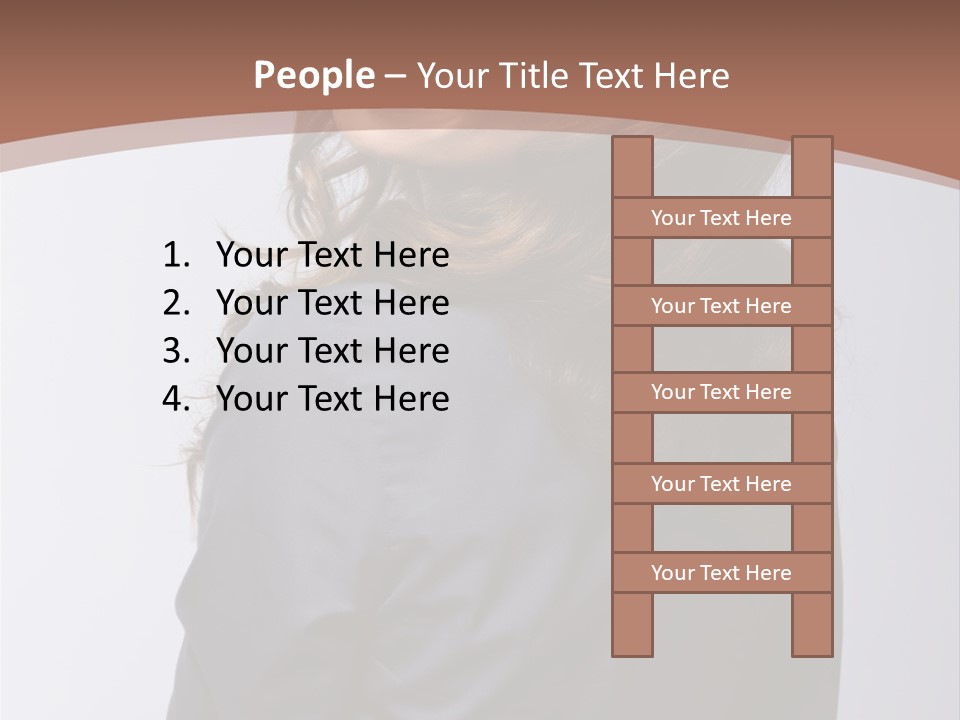 Professional Y Lady PowerPoint Template