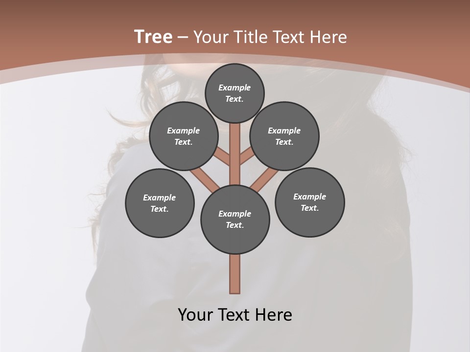 Professional Y Lady PowerPoint Template