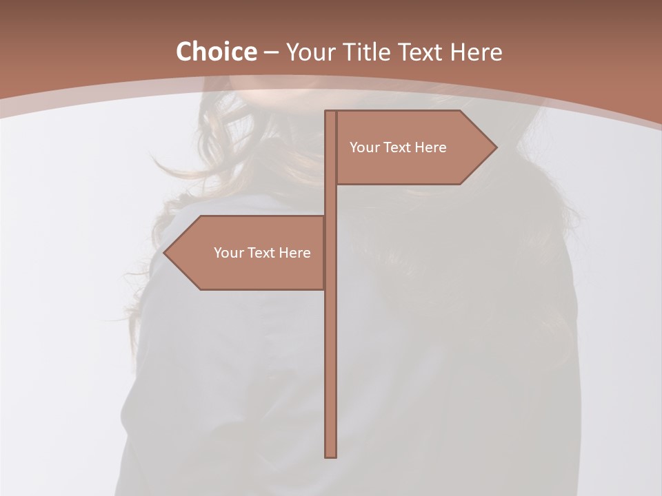 Professional Y Lady PowerPoint Template