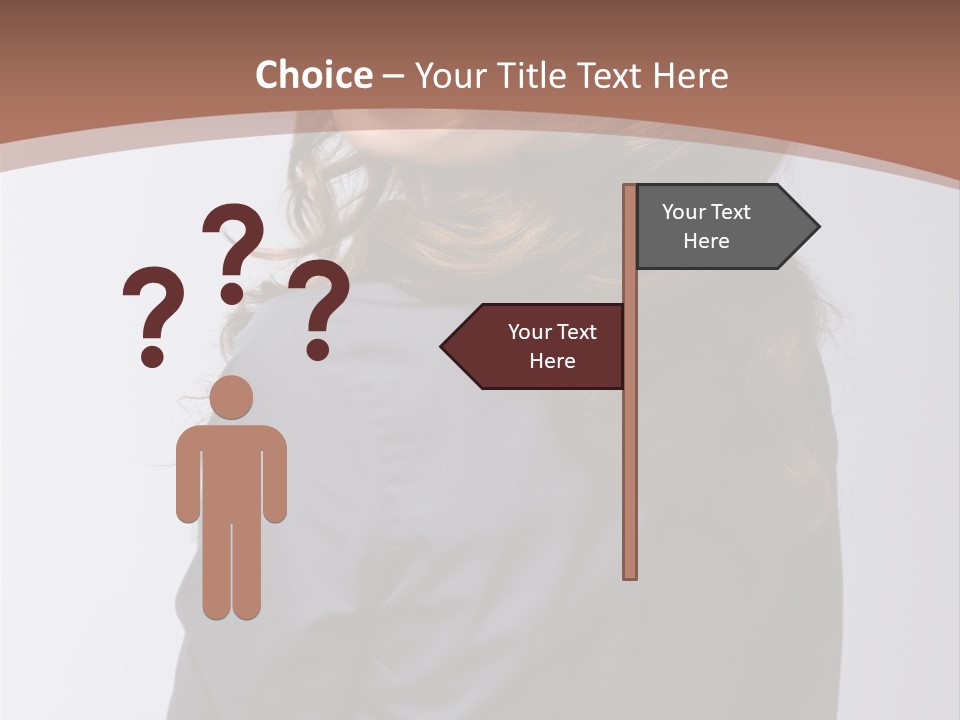 Professional Y Lady PowerPoint Template