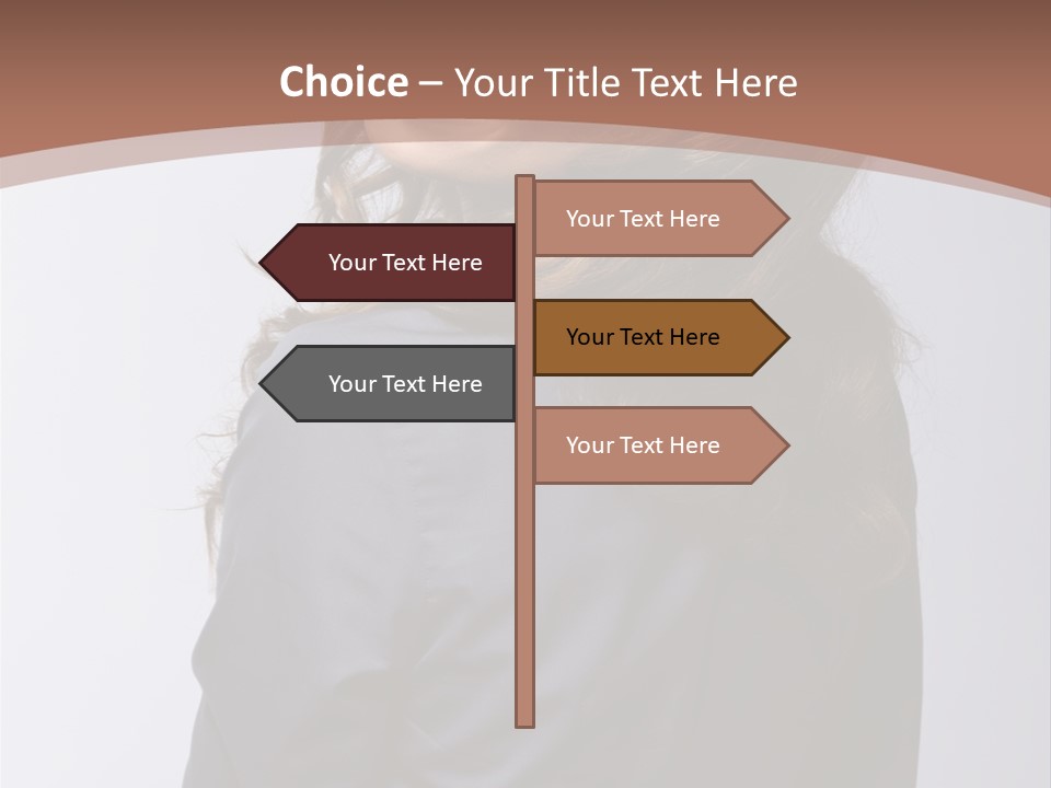 Professional Y Lady PowerPoint Template