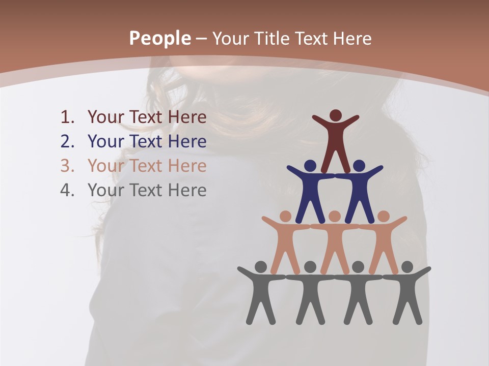 Professional Y Lady PowerPoint Template