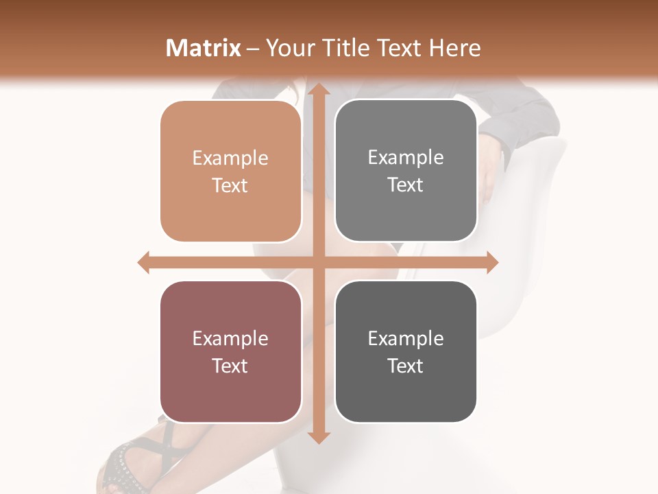 Women Symbol Background PowerPoint Template