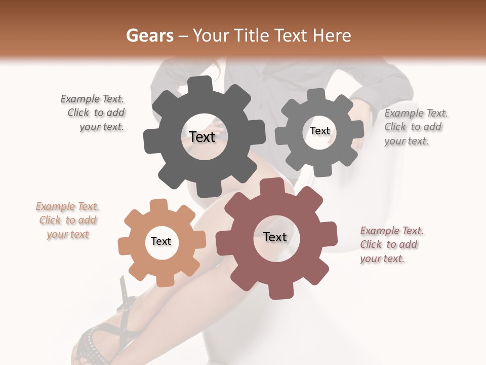 Women Symbol Background PowerPoint Template