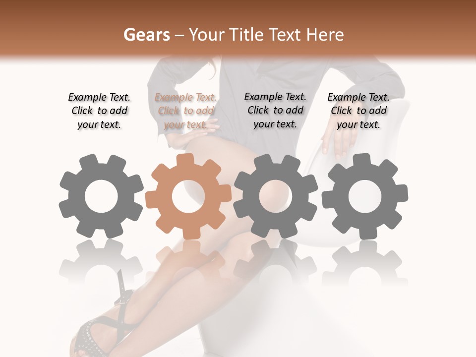 Women Symbol Background PowerPoint Template