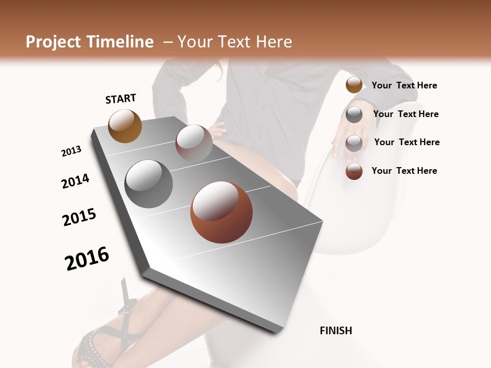 Women Symbol Background PowerPoint Template