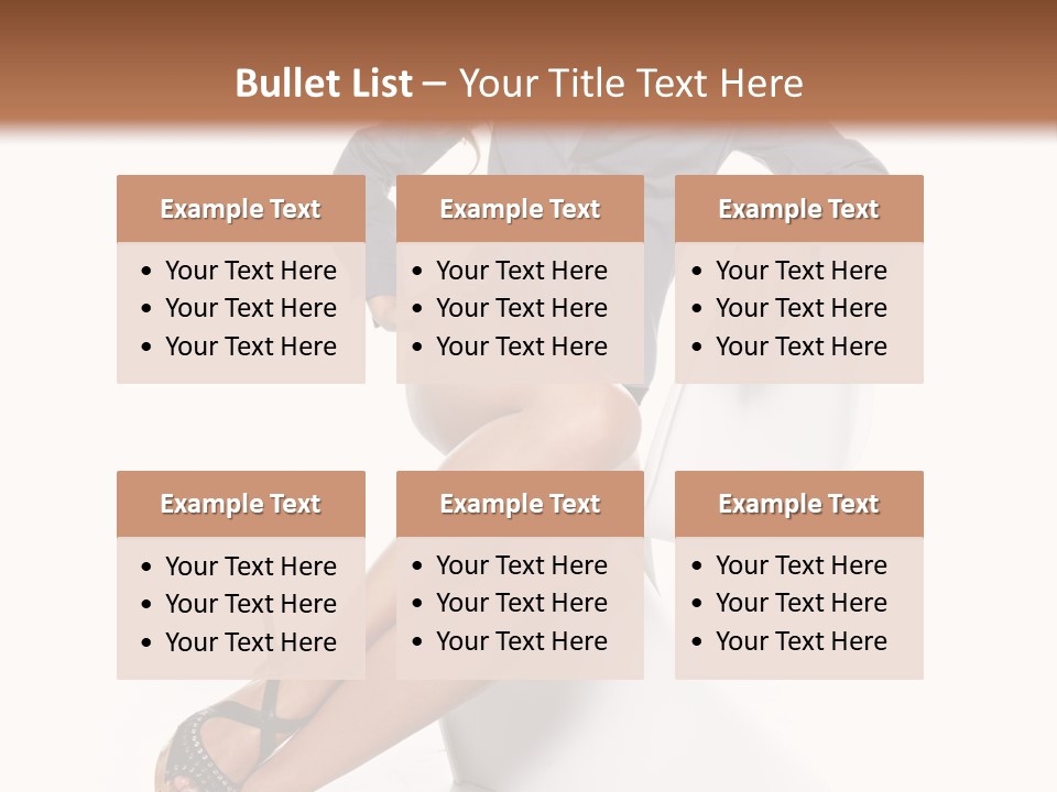 Women Symbol Background PowerPoint Template