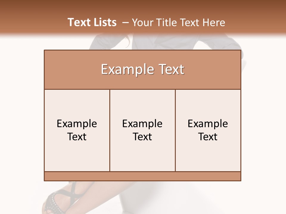 Women Symbol Background PowerPoint Template