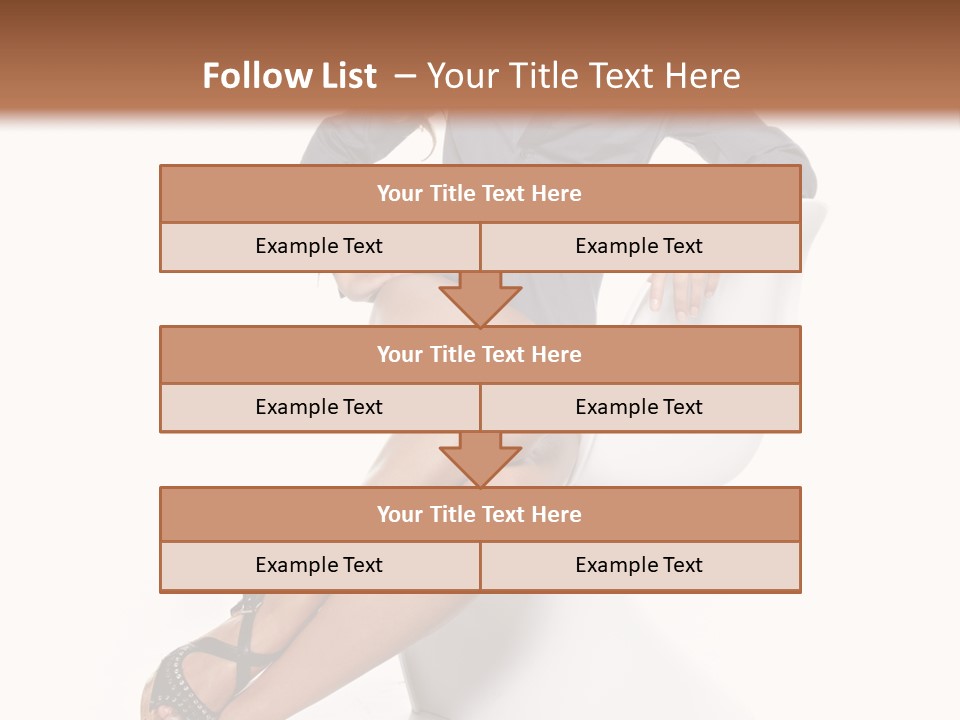 Women Symbol Background PowerPoint Template