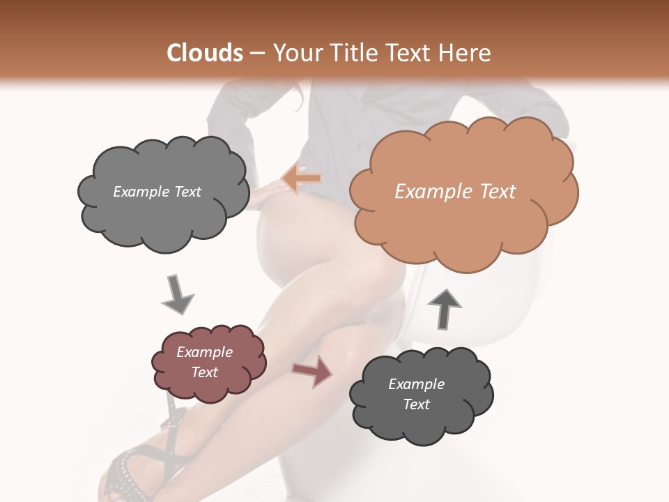 Women Symbol Background PowerPoint Template