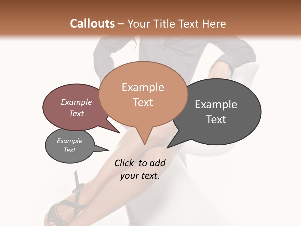 Women Symbol Background PowerPoint Template