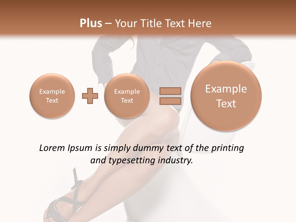 Women Symbol Background PowerPoint Template