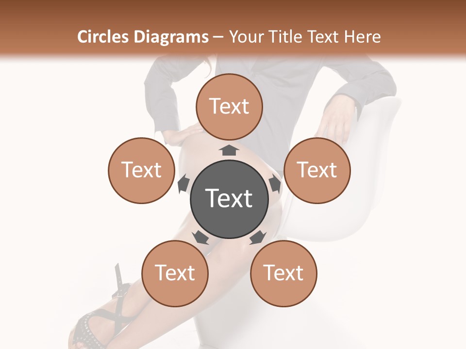 Women Symbol Background PowerPoint Template