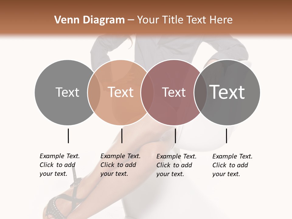 Women Symbol Background PowerPoint Template