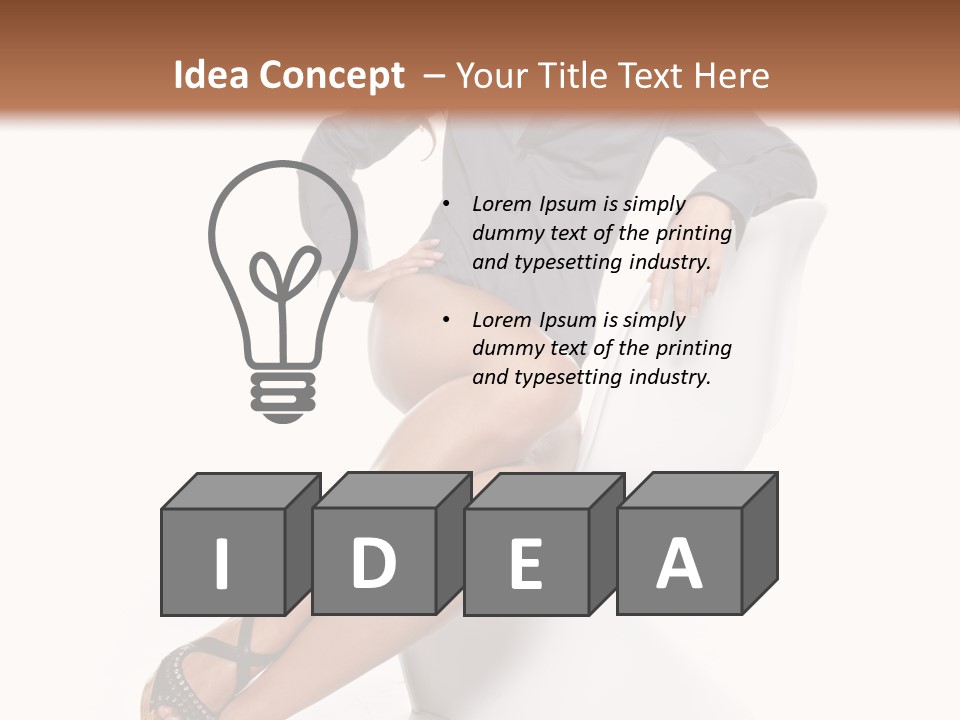 Women Symbol Background PowerPoint Template