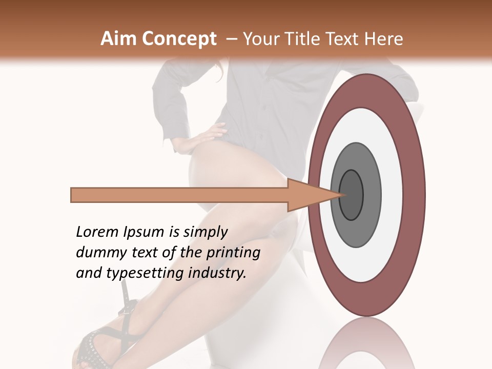 Women Symbol Background PowerPoint Template