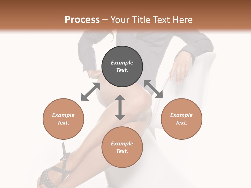 Women Symbol Background PowerPoint Template