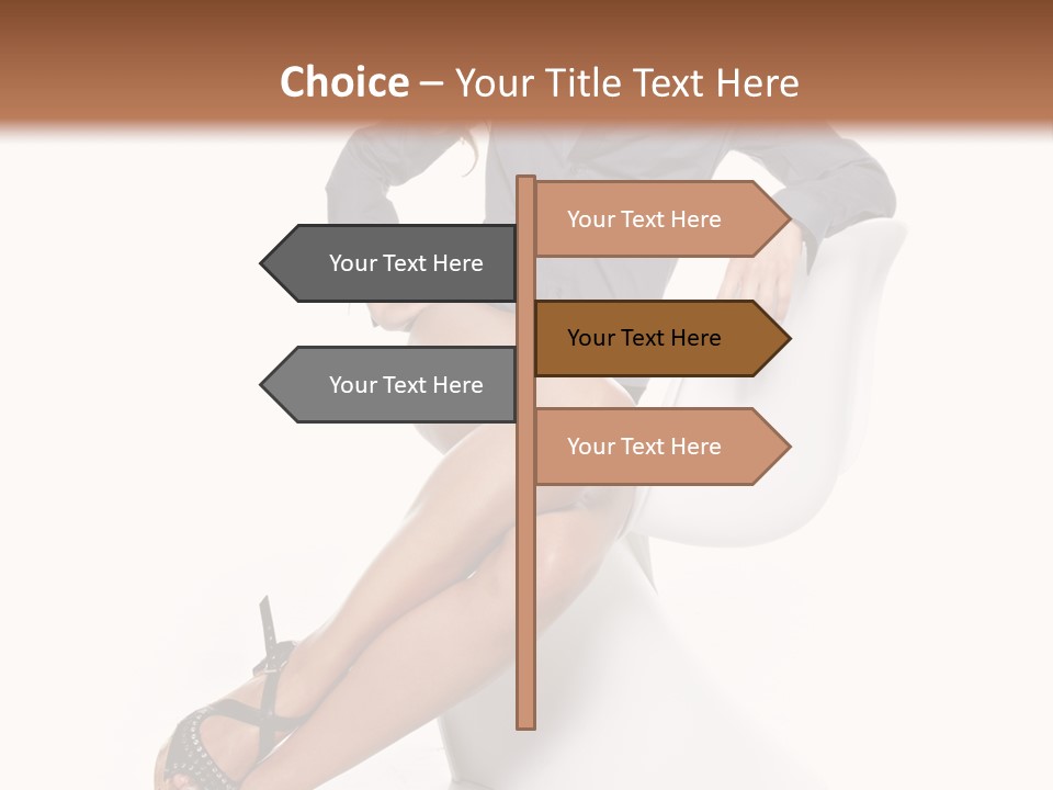 Women Symbol Background PowerPoint Template