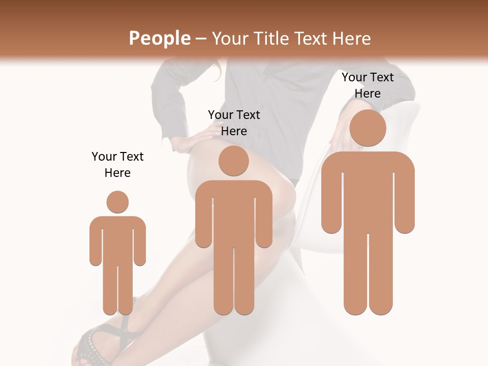 Women Symbol Background PowerPoint Template