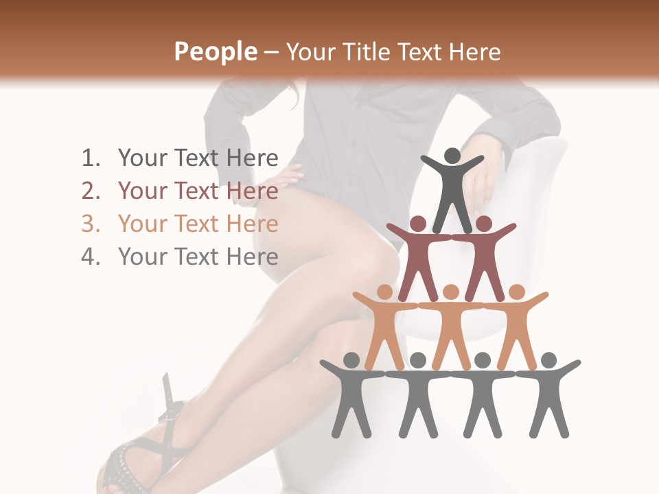 Women Symbol Background PowerPoint Template