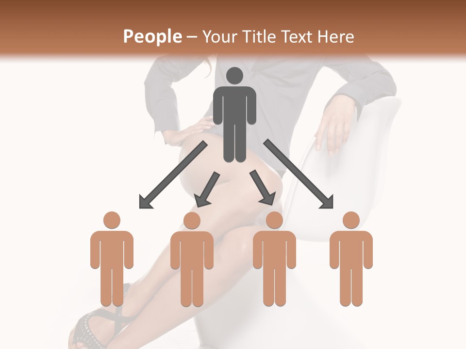 Women Symbol Background PowerPoint Template