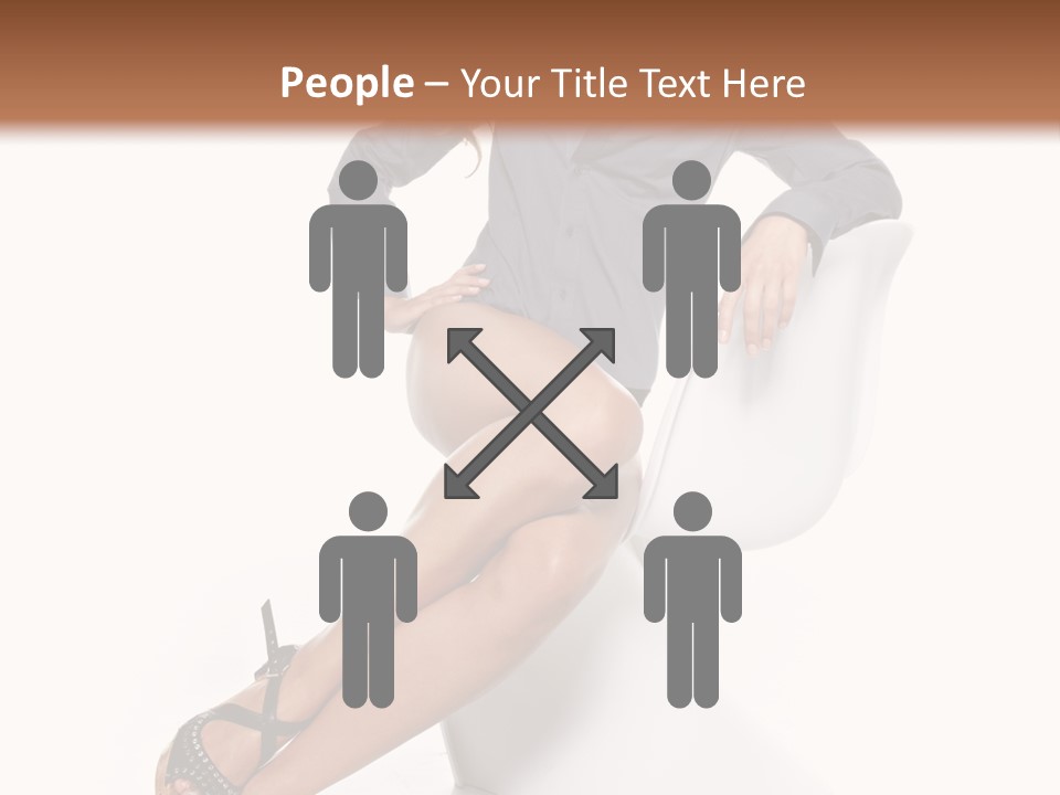 Women Symbol Background PowerPoint Template