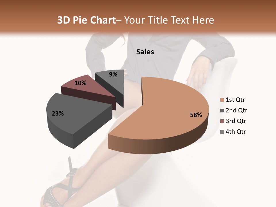 Women Symbol Background PowerPoint Template