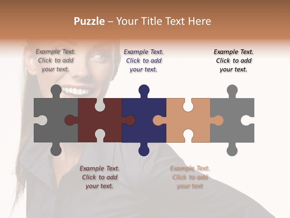 People Isolated Portrait PowerPoint Template