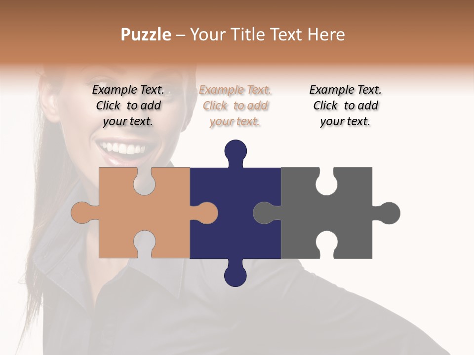 People Isolated Portrait PowerPoint Template