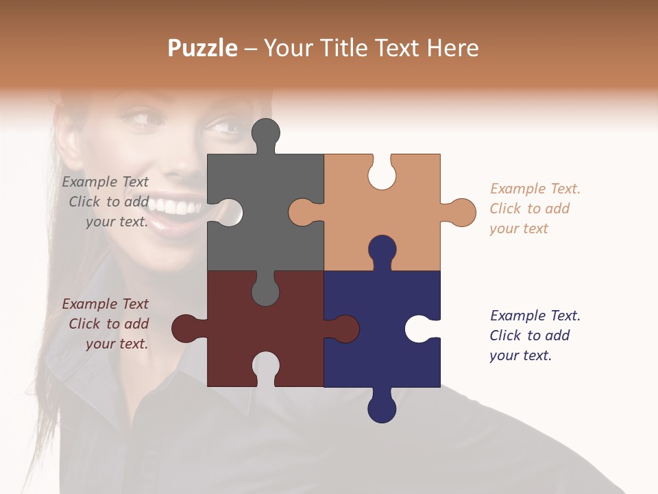 People Isolated Portrait PowerPoint Template