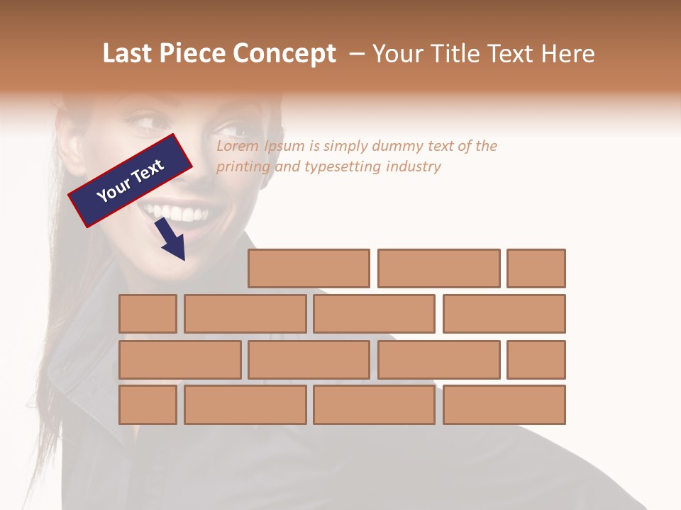 People Isolated Portrait PowerPoint Template