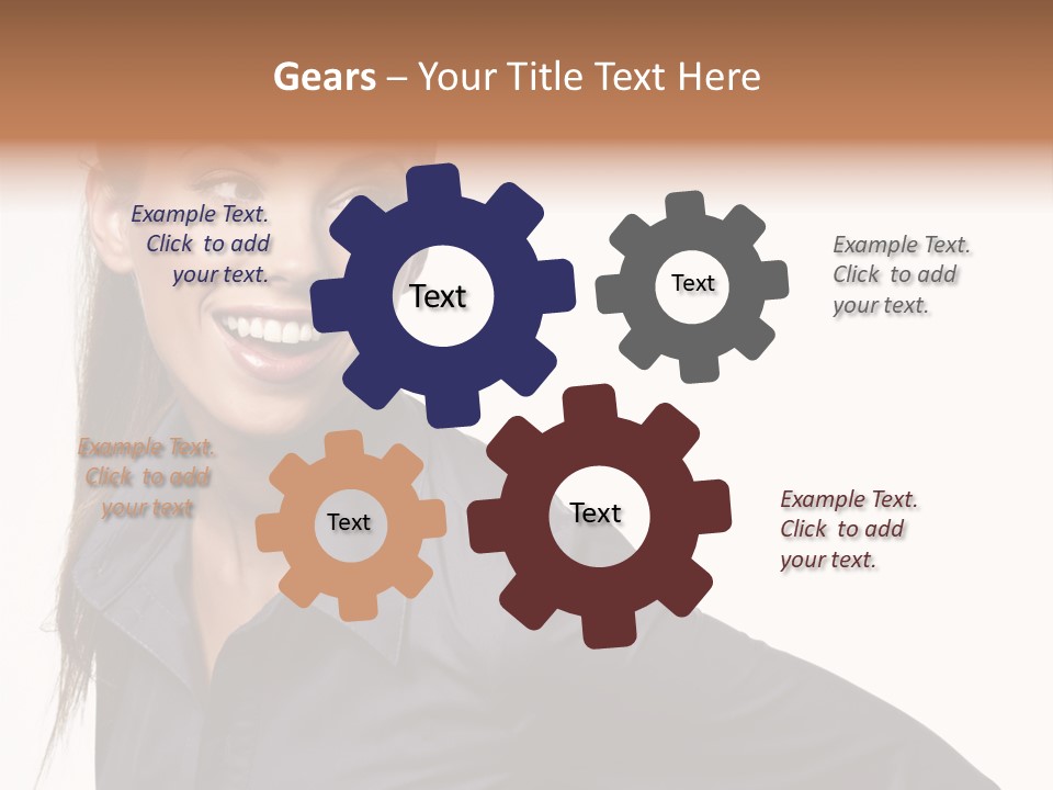 People Isolated Portrait PowerPoint Template