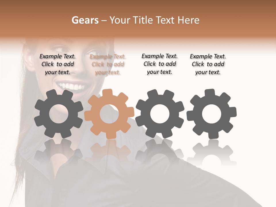 People Isolated Portrait PowerPoint Template