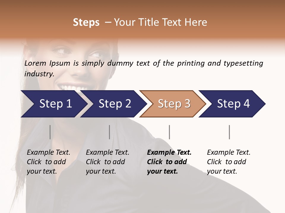 People Isolated Portrait PowerPoint Template