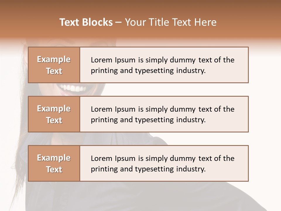 People Isolated Portrait PowerPoint Template