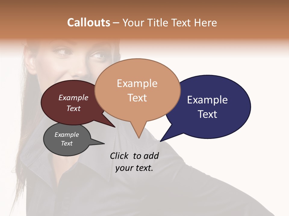 People Isolated Portrait PowerPoint Template