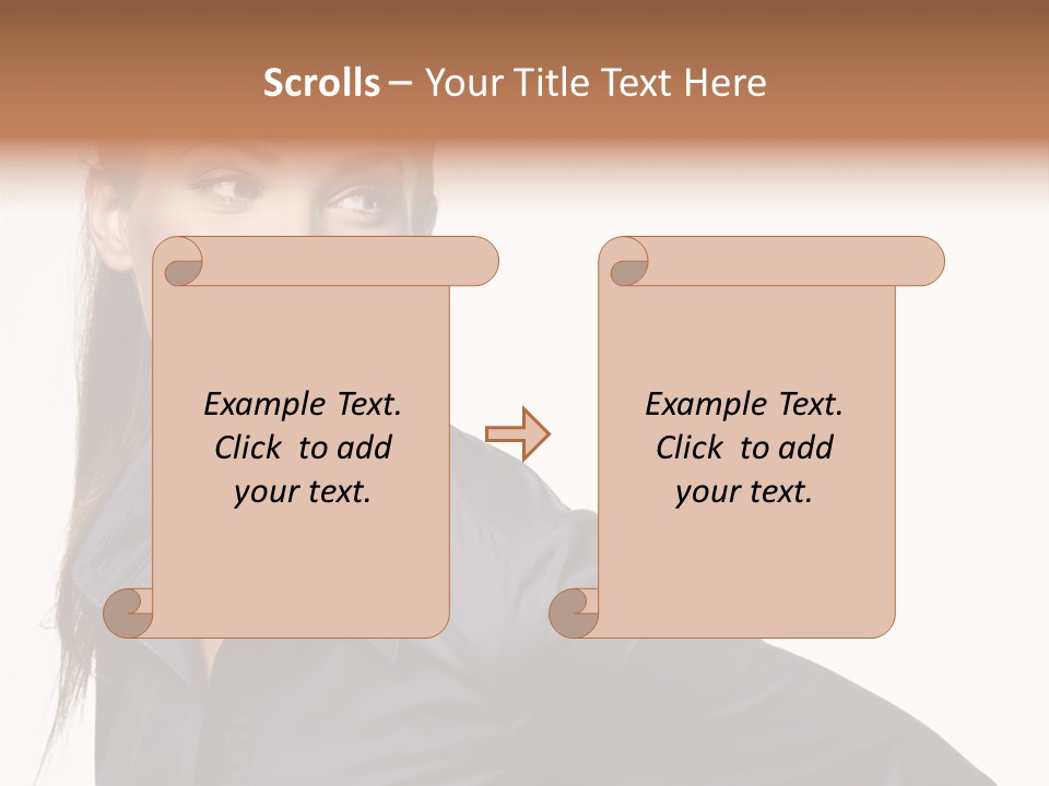 People Isolated Portrait PowerPoint Template