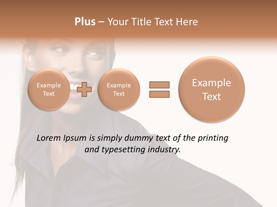 People Isolated Portrait PowerPoint Template