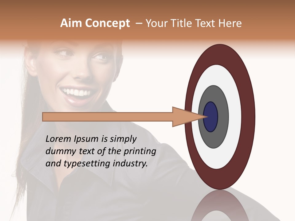 People Isolated Portrait PowerPoint Template