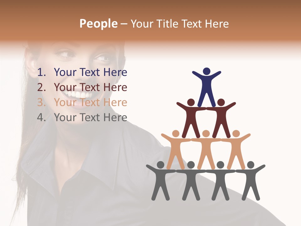 People Isolated Portrait PowerPoint Template