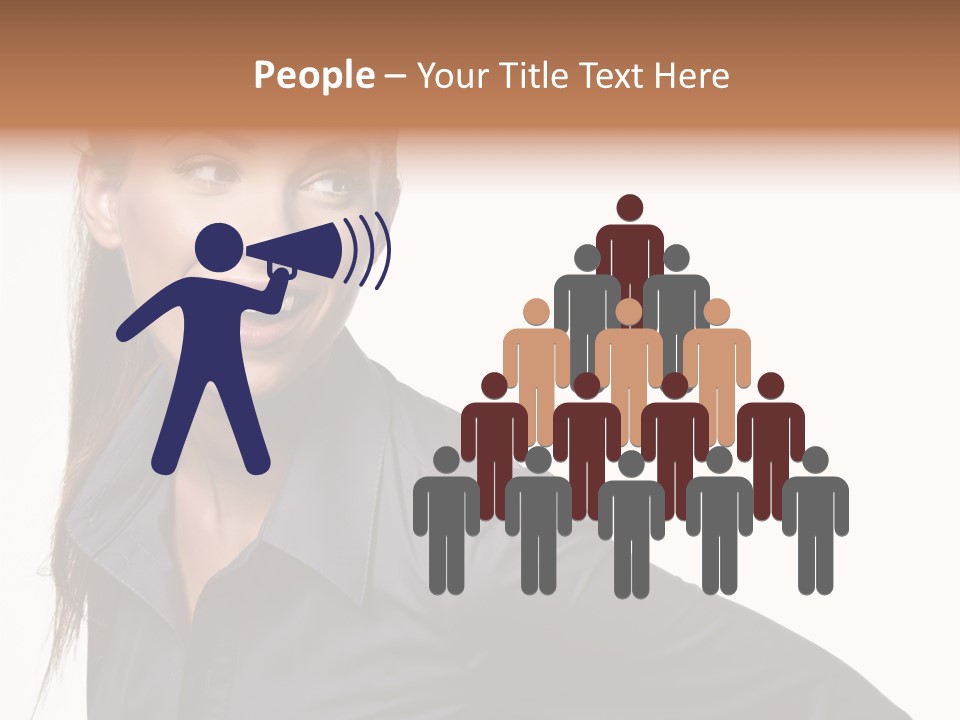 People Isolated Portrait PowerPoint Template