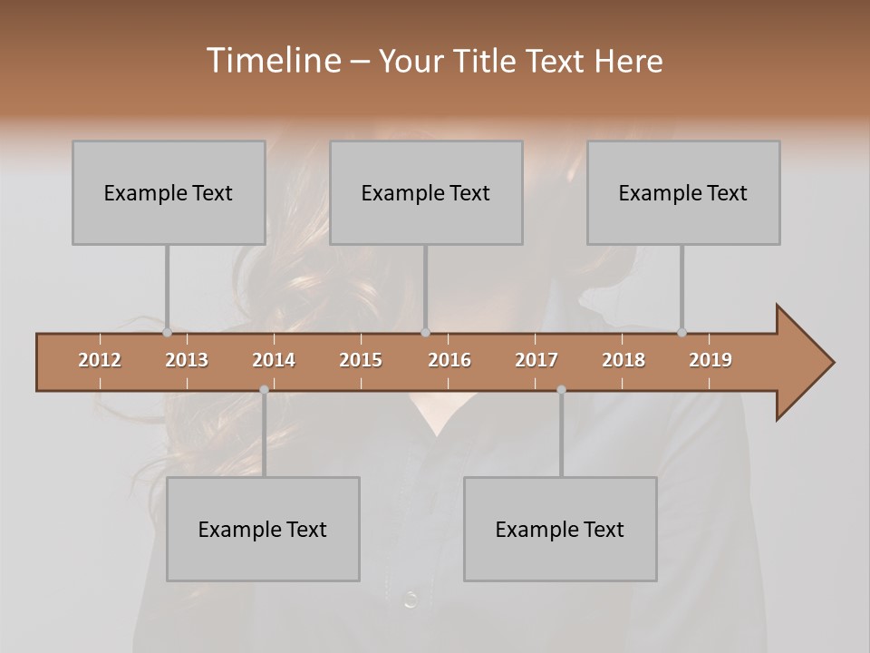 Gray Face Skin PowerPoint Template