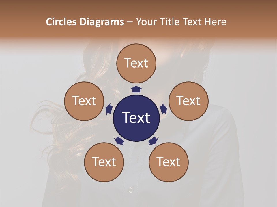 Gray Face Skin PowerPoint Template