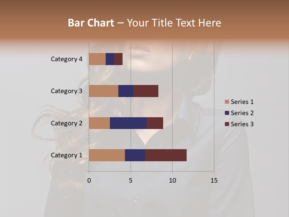 Gray Face Skin PowerPoint Template