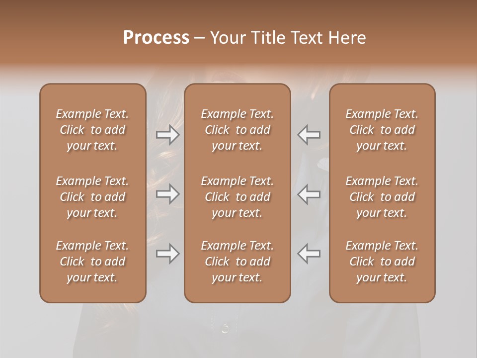 Gray Face Skin PowerPoint Template